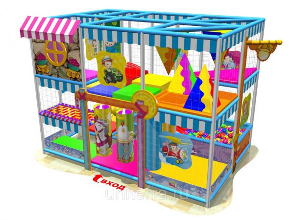 Детский игровой лабиринт «Эстетик» 3,7х2,5м H=2,7м